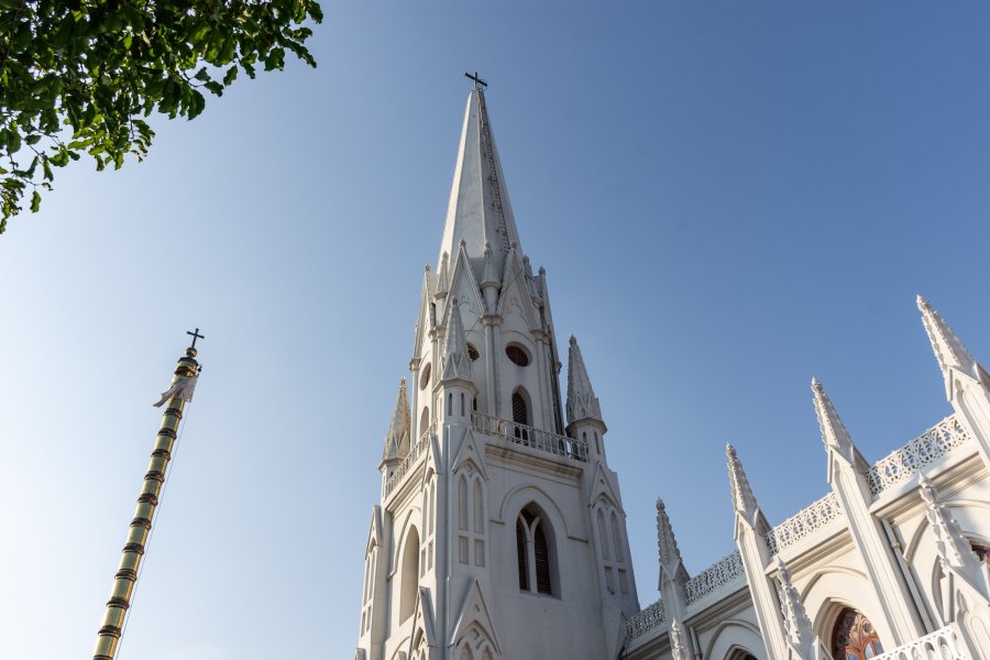 Eglise Saint-Thomas à Chennai en Inde