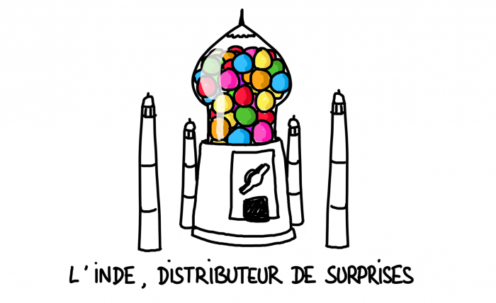 Dessin : l'Inde, distributeur de surprises