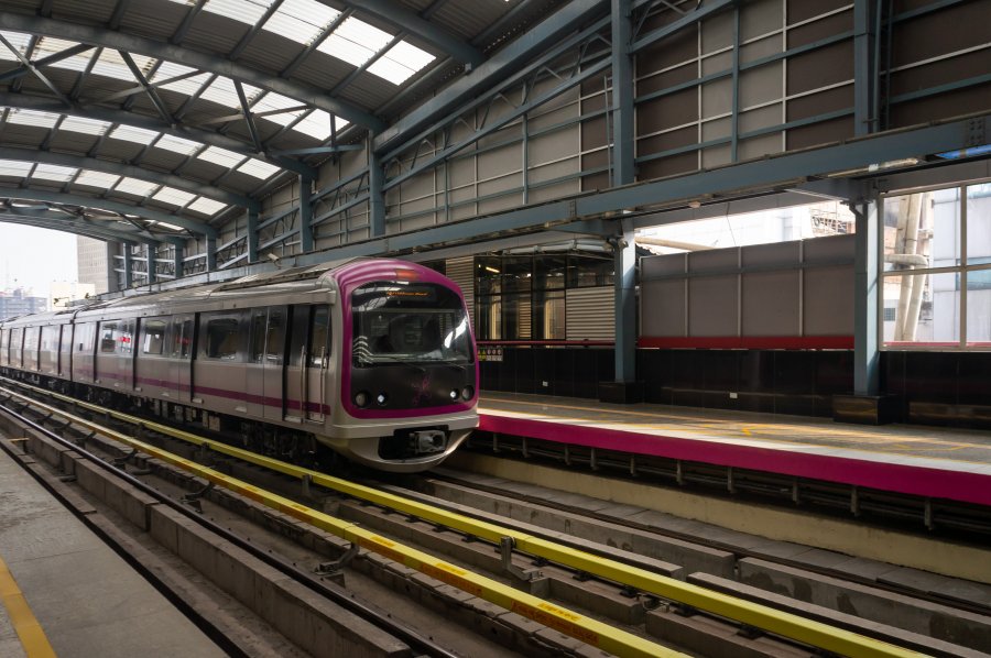 Métro de Bangalore en Inde