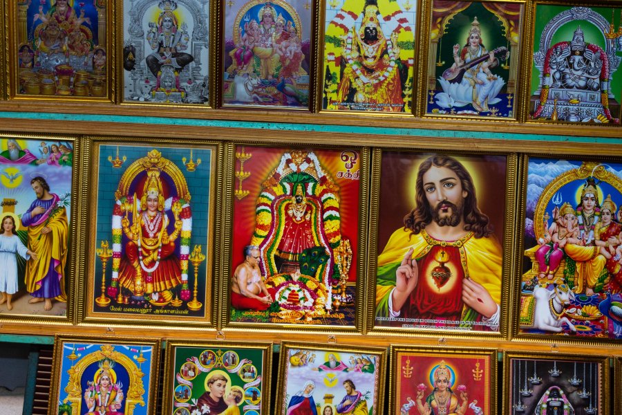 Mix de religions en Inde