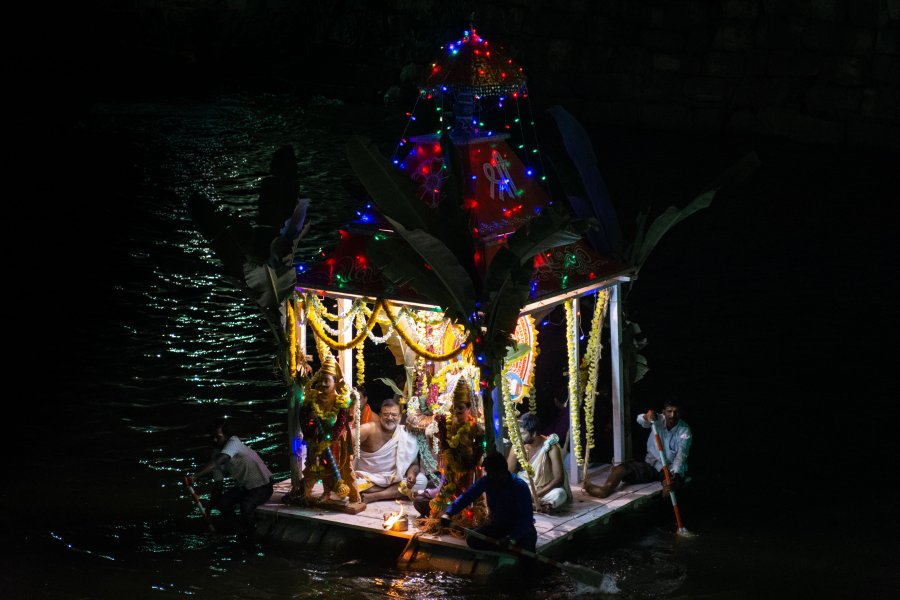 Fête de Shankaramana à Hampi en Inde