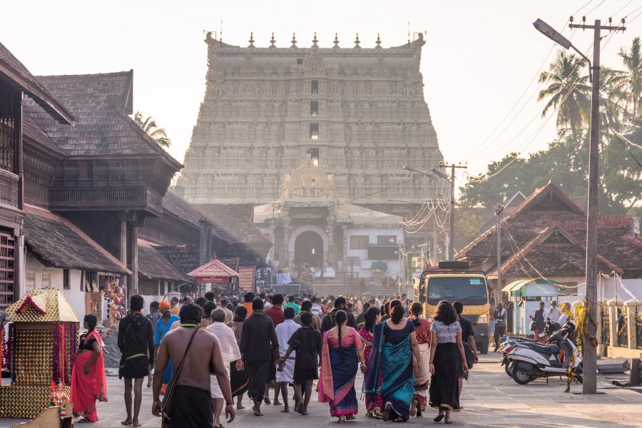 Temple Sree Padmanabhaswamy à Trivandrum