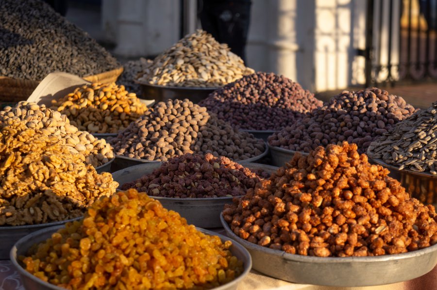 Fruits secs au Maroc