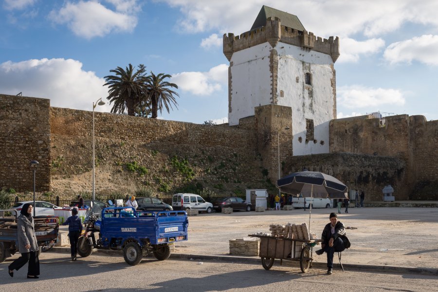 Remparts d'Asilah au Maroc