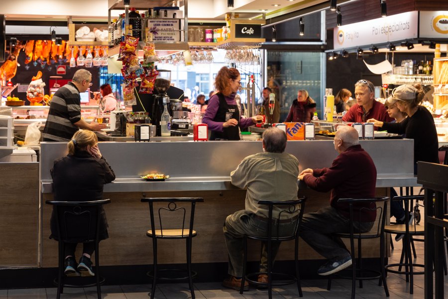 Marché central de Tarragone, Espagne