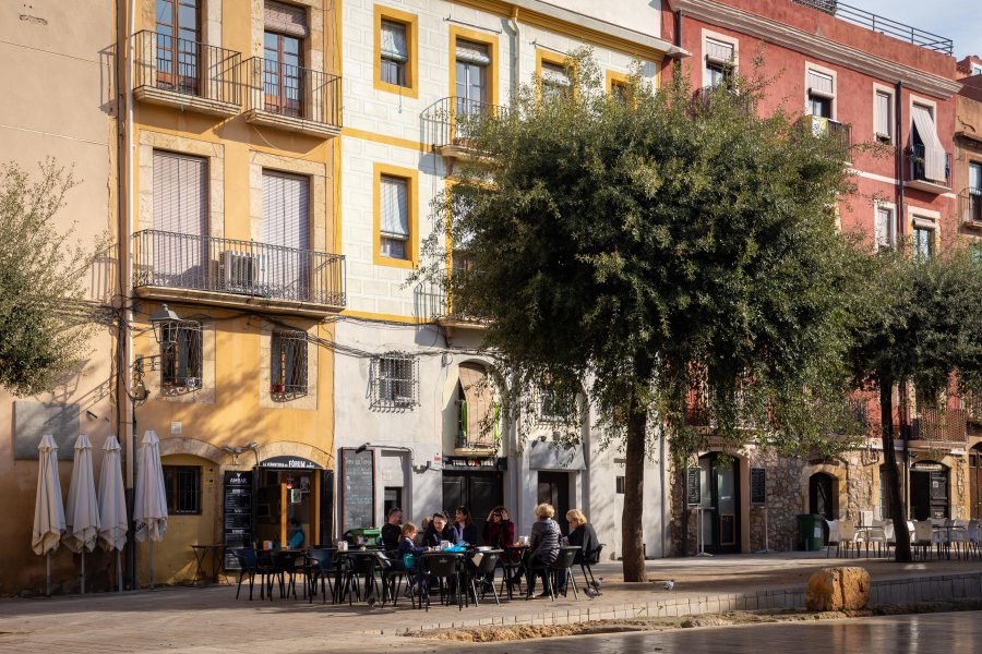 Terrasse à Tarragone, Espagne