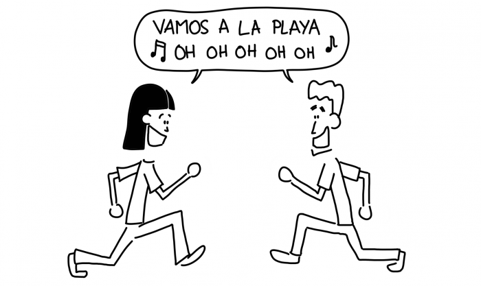 Dessin : vamos a la playa