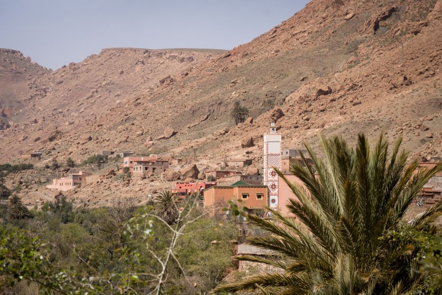 Village dans les montagnes du Maroc