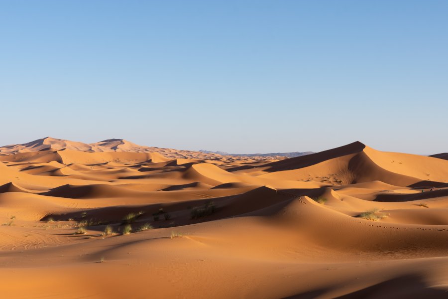 Dunes de l'Erg Chebbi à Merzouga