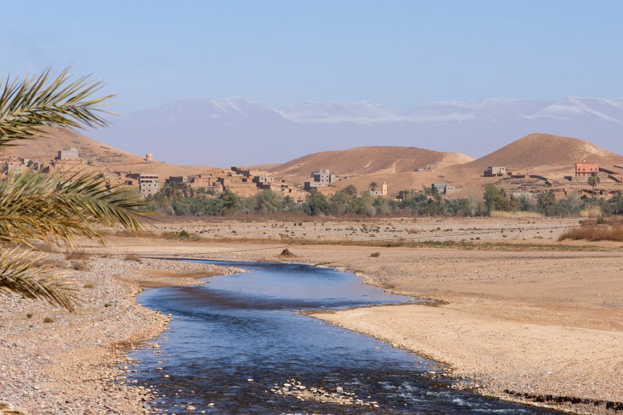 Oasis de Sidi Flah au Maroc