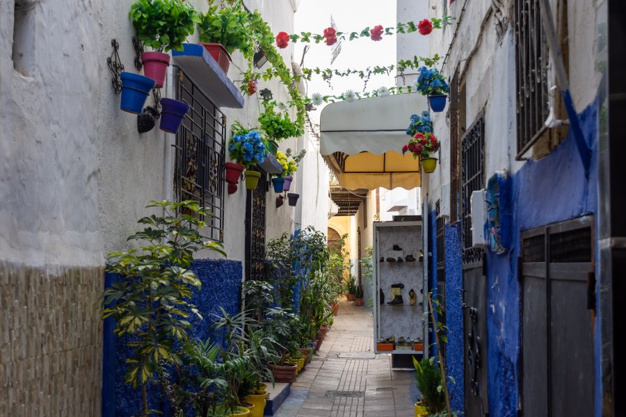 Ruelle de la médina de Rabat