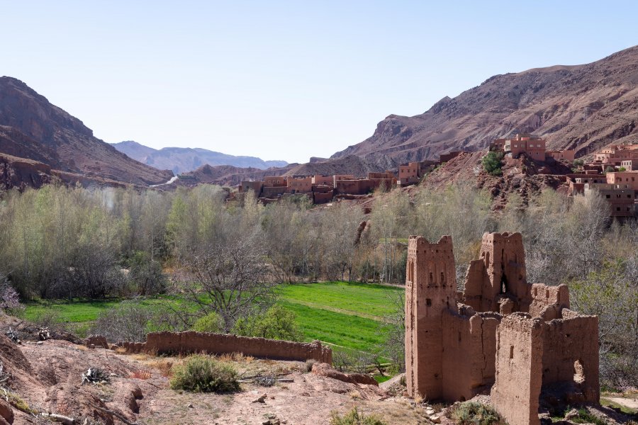 Randonnée à Tamellalt, Dadès, Maroc