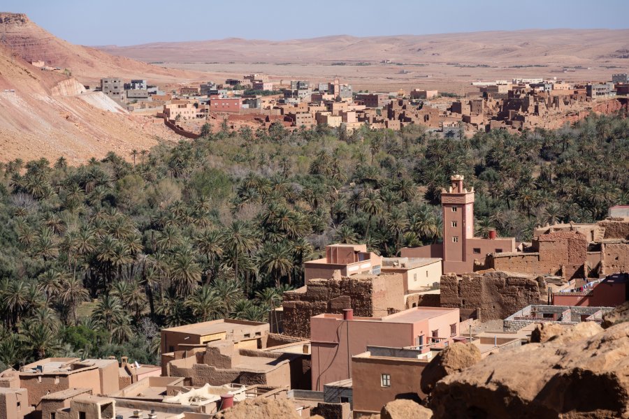 Tinghir et Todgha, montagnes du Maroc