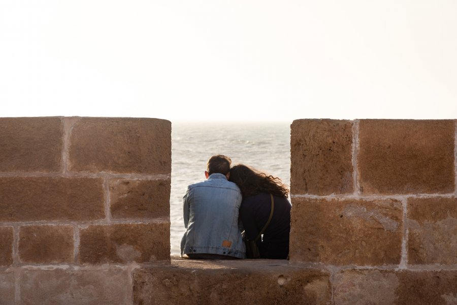 Couple romantique à Essaouira