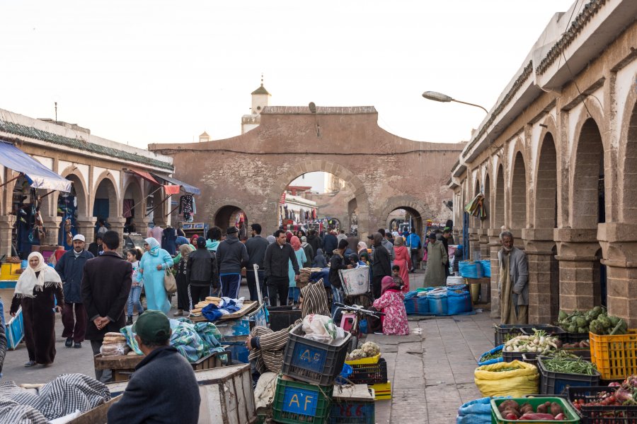 Marché aux légumes d'Essaouira