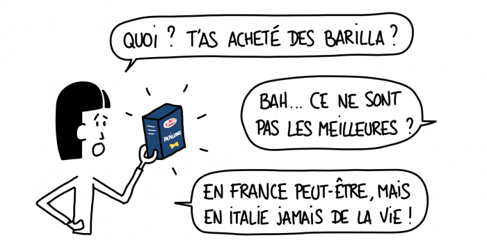 Dessin : les Barilla sont-elles les meilleures pâtes en Italie ?