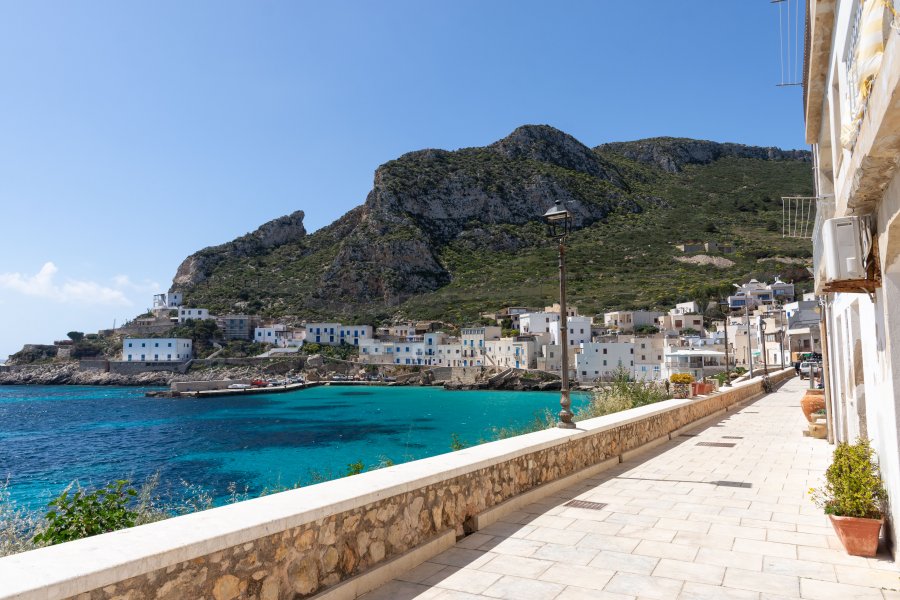 Île de Levanzo en Sicile, Italie