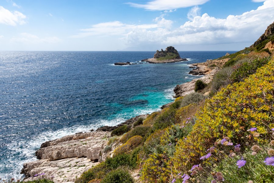 Randonnée à Levanzo, Sicile