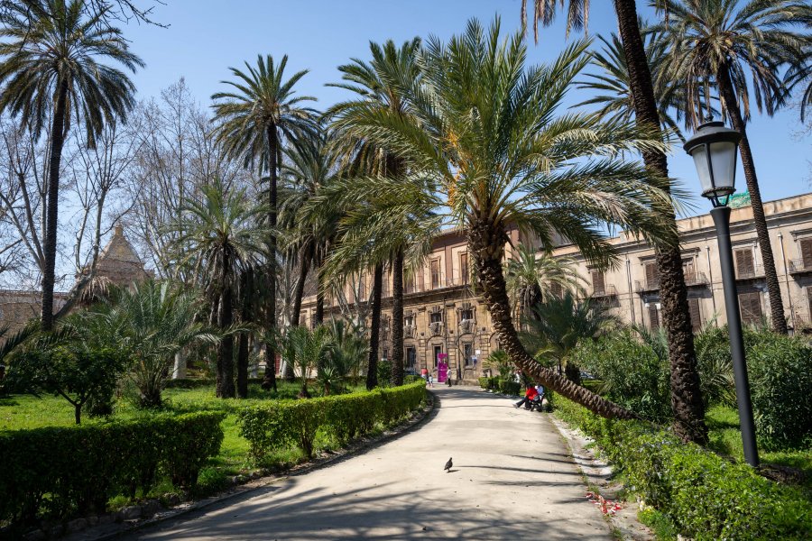 Villa Bonanno, jardin de Palerme