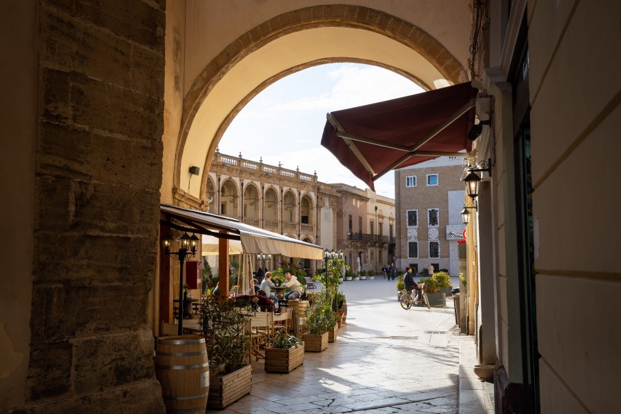 Ville de Mazara del Vallo en Sicile