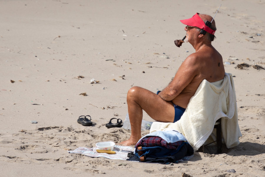 Bronzette sur la plage de Cefalù