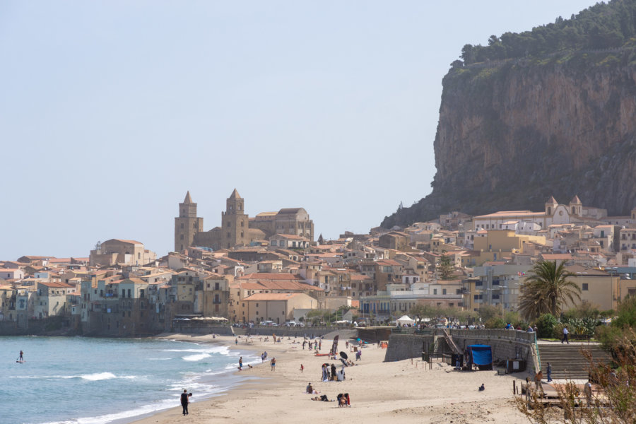 Ville de Cefalù en Sicile