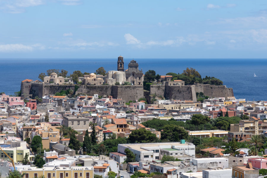 Château de Lipari, Îles Éoliennes