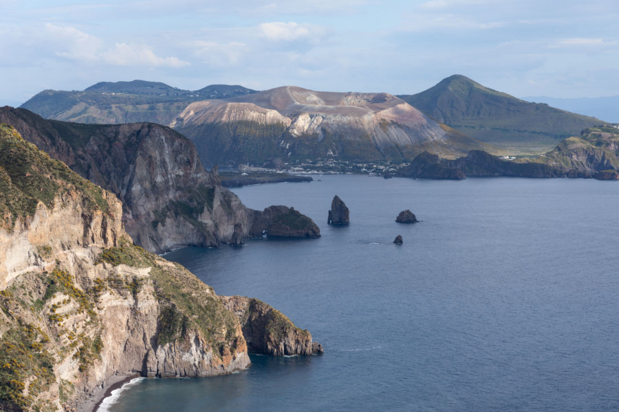 Belvédère de Quattrocchi à Lipari, Sicile