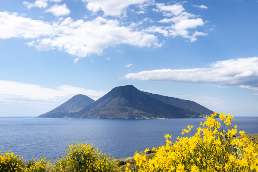 Île de Salina, îles éoliennes, Sicile