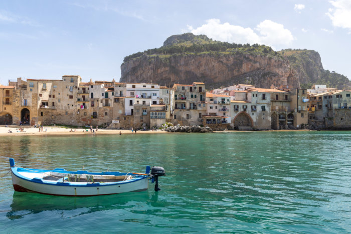 Cefalù et son rocher, Sicile