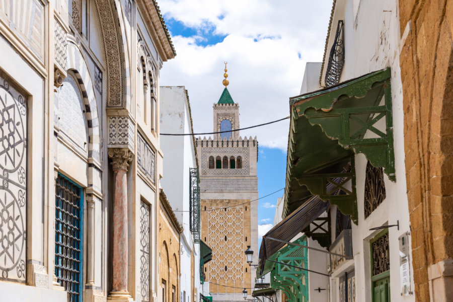 Médina de Tunis et mosquée Zitouna