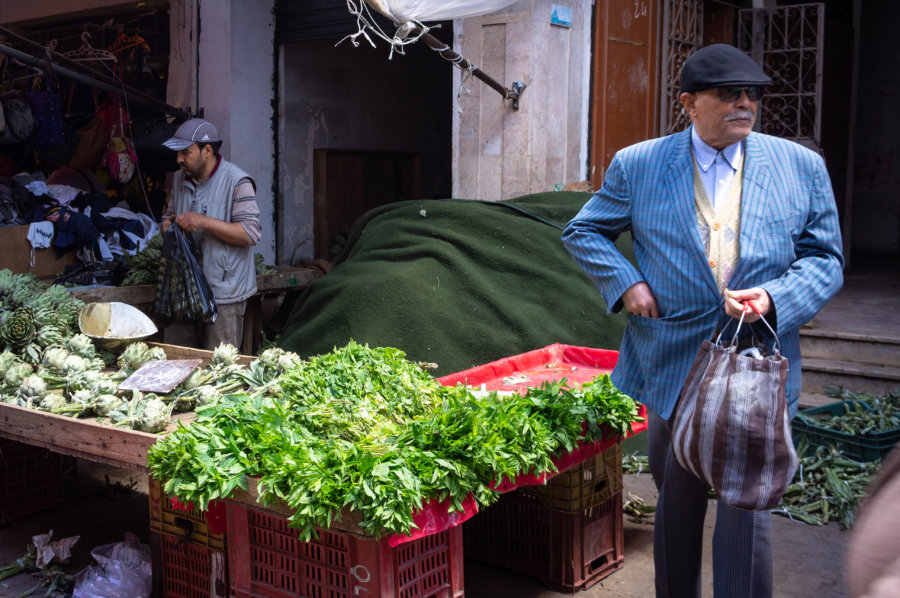 Marché à Tunis