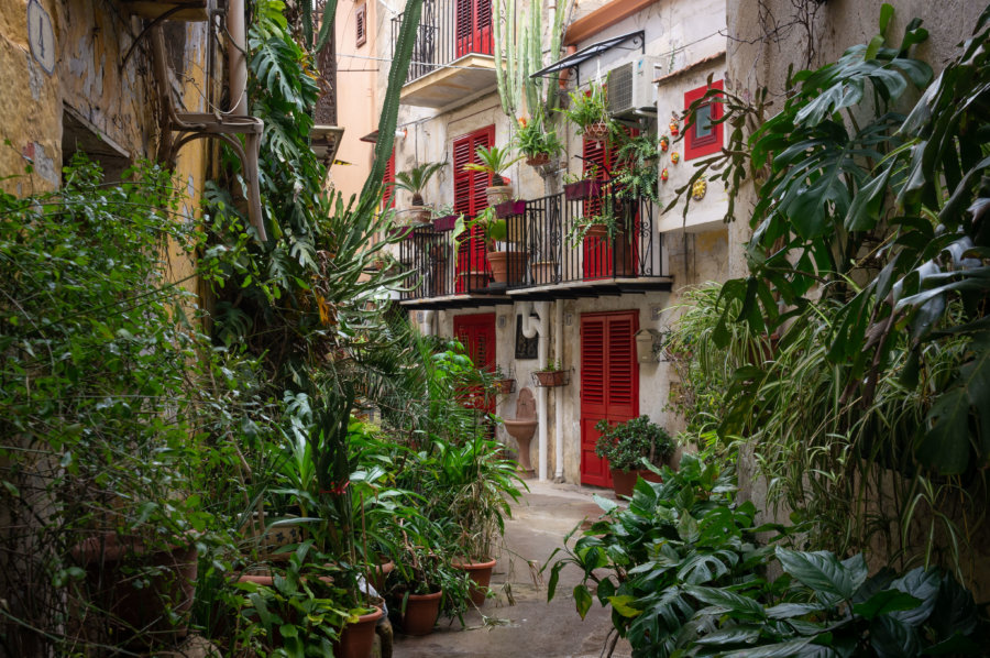 Ruelle de Monreale, Sicile