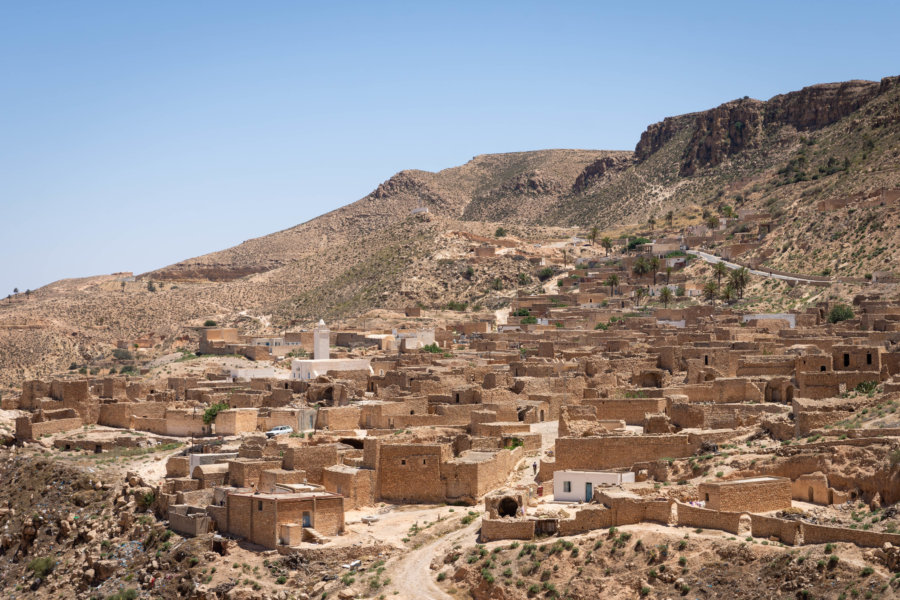 Village de Toujane, sud tunisien