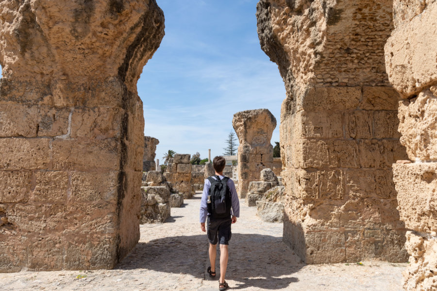 Voyage à Carthage, Thermes d'Antonin