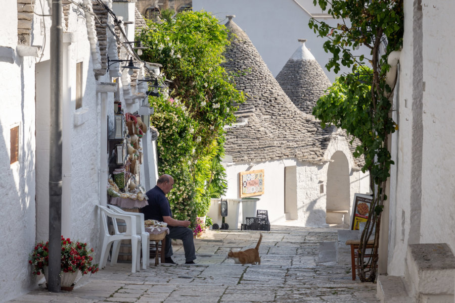 Alberobello, le village aux trulli en Italie