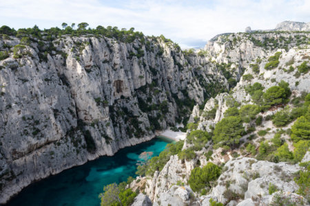 Calanque d'En-Vau à Marseille