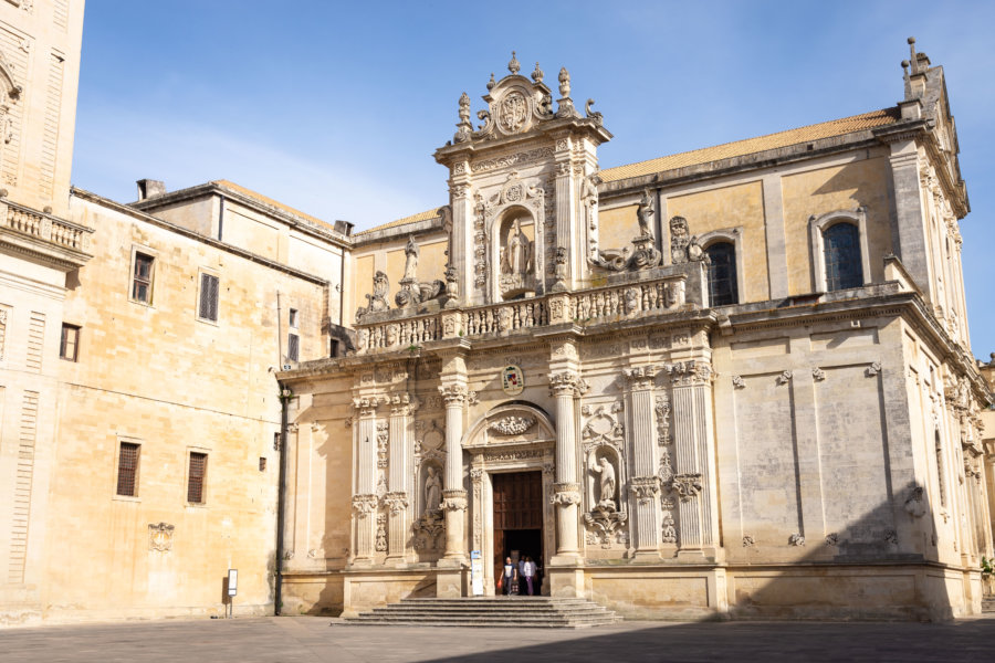 Cathédrale de Lecce dans les Pouilles