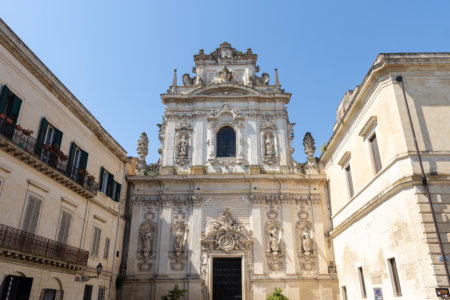 Chiesa del carmine à Lecce, Italie