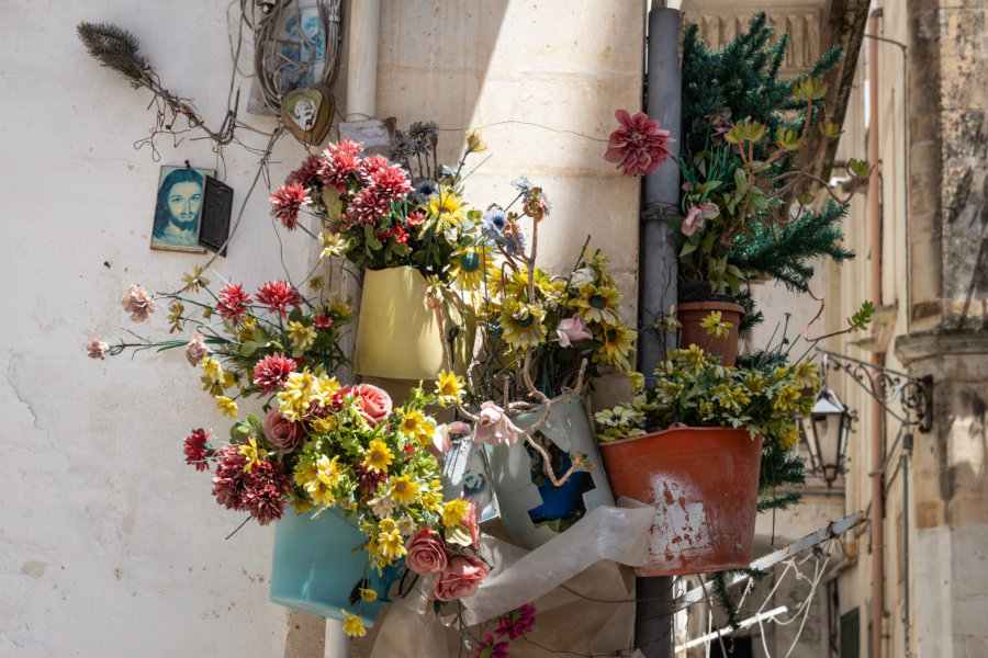 Détails de rue à Martina Franca, Pouilles