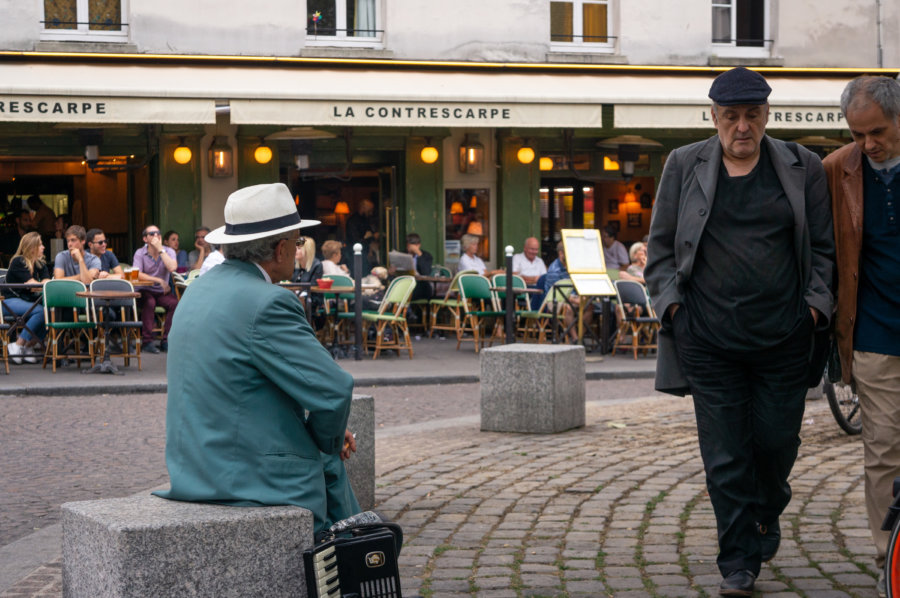 Rue Mouffetard à Paris