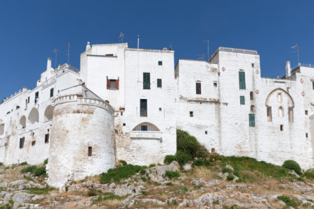 Remparts d'Ostuni, Pouilles, Italie