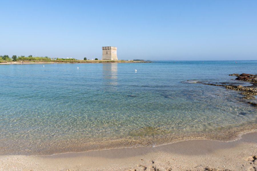 Torre chianca, plage du Salento, Pouilles