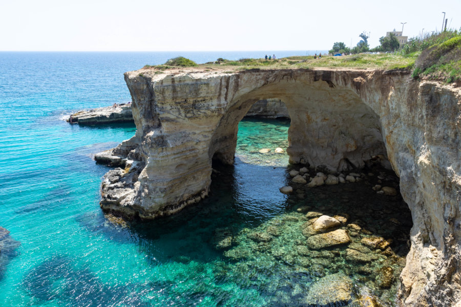 Spiaggia Lu Pepe, Torre Sant'Andrea, Italie