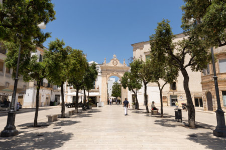 Ville de Martina Franca dans les Pouilles