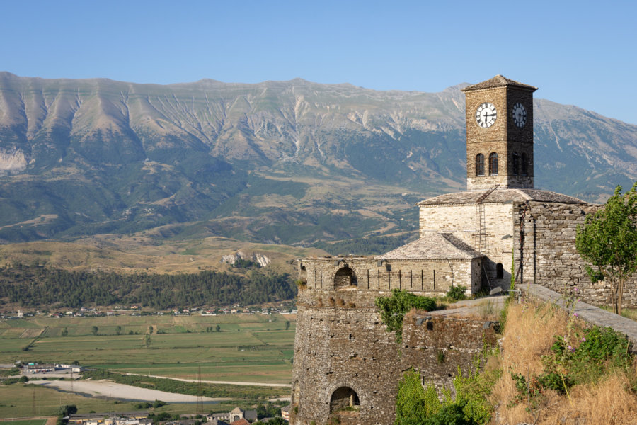 Horloge du château de Gjirokaster