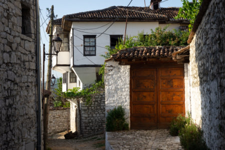 Maison ottomane à Berat, Albanie