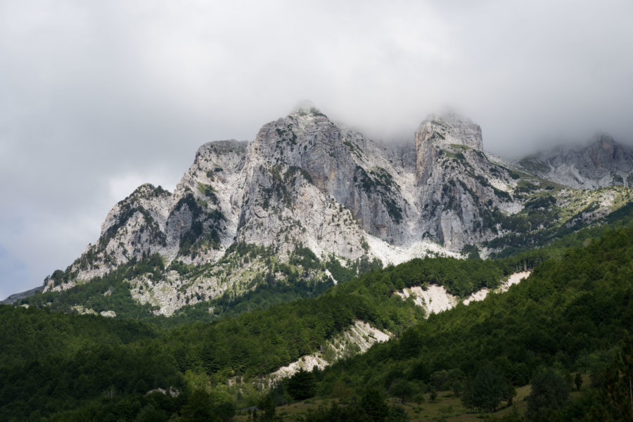 Montagne Maja e Thate à Valbona