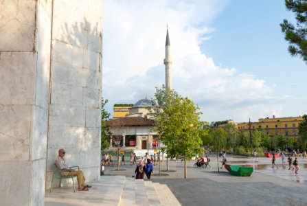 Place Skanderbeg à Tirana