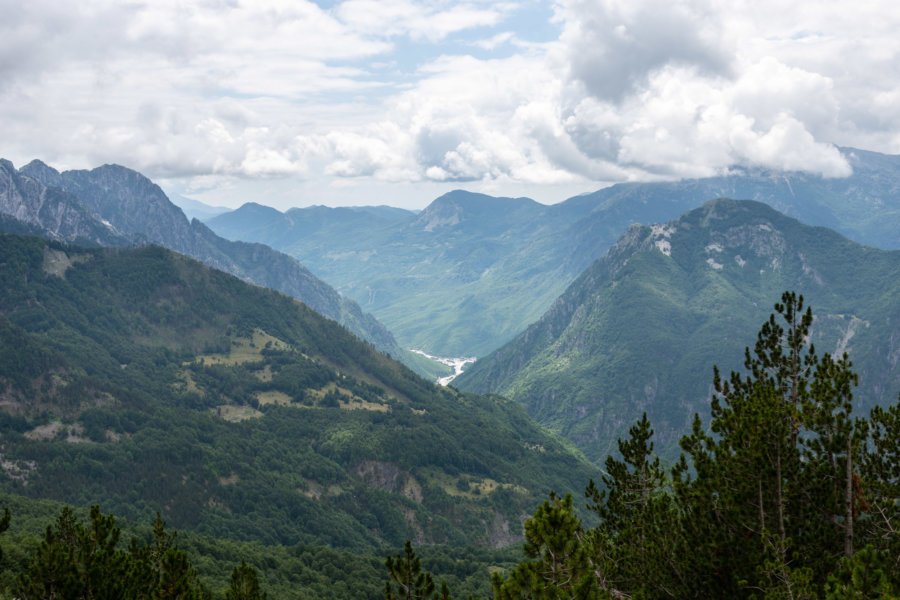 Sommet de la randonnée de Valbona à Theth